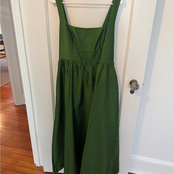 Tuckernuck Green Dupioni Esme Dress - Picture 2 of 4